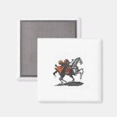 Tu so, als wäre ich ein Pumpkin Funny Matching Paa Magnet (Vorderseite/Rückseite)