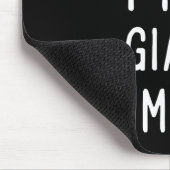 Tu so, als wäre ich ein Riese Gumdrop Matching Kos Mousepad (Ecke)