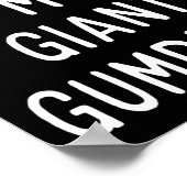 Tu so, als wäre ich ein Riese Gumdrop Matching Kos Poster (Ecke)