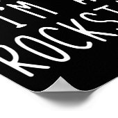 Tu so, als wäre ich ein Rockstar Costume Halloween Poster (Ecke)