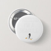 Tu so, als wäre ich ein Seagull-Halloween-Kostüm Button (Vorne & Hinten)
