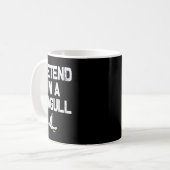 Tu so, als wäre ich ein Seagull-Halloween-Kostüm Kaffeetasse (Vorderseite Links)