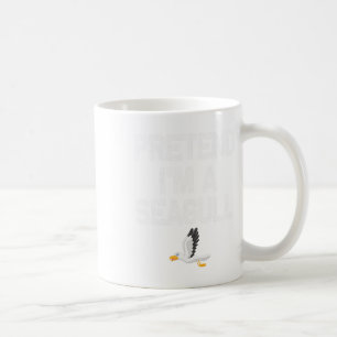 Tu so, als wäre ich ein Seagull-Halloween-Kostüm Kaffeetasse