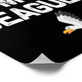 Tu so, als wäre ich ein Seagull-Halloween-Kostüm Poster (Ecke)