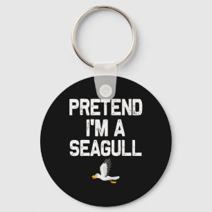 Tu so, als wäre ich ein Seagull-Halloween-Kostüm Schlüsselanhänger