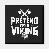 Tu so, als wäre ich ein sehenswertes Halloween-Kos Magnet (Vorne)