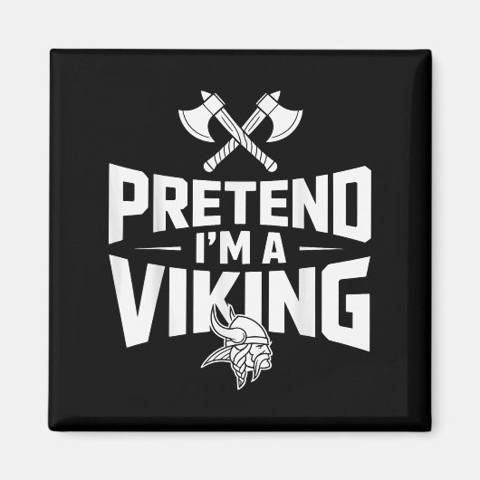 Tu so, als wäre ich ein sehenswertes Halloween-Kos Magnet (Vorne)