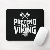 Tu so, als wäre ich ein sehenswertes Halloween-Kos Mousepad (Mit Mouse)