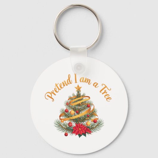 Tu so, als wäre ich ein Shirt der Baumwoll-Funny H Schlüsselanhänger (Vorderseite)