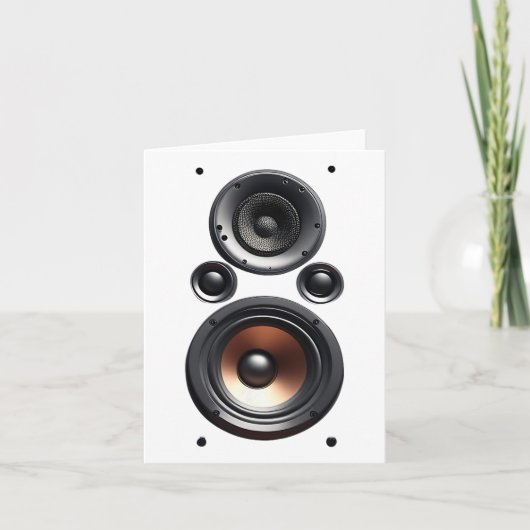 Tu so, als wäre ich ein Stereo-Audio-Lautsprecher, Karte (Vorderseite)