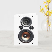Tu so, als wäre ich ein Stereo-Audio-Lautsprecher, Karte (Gelbe Blume)