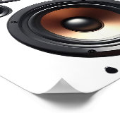 Tu so, als wäre ich ein Stereo-Audio-Lautsprecher, Poster (Ecke)