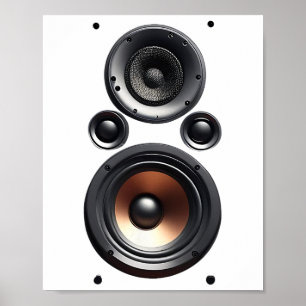 Tu so, als wäre ich ein Stereo-Audio-Lautsprecher, Poster
