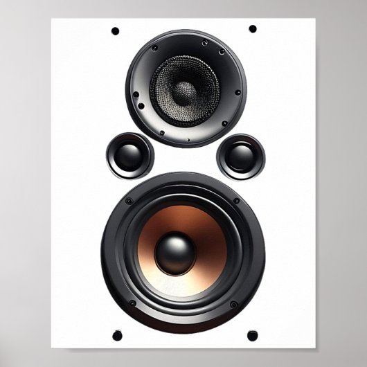 Tu so, als wäre ich ein Stereo-Audio-Lautsprecher, Poster (Vorne)
