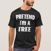 Tu so, als wäre ich ein tolles Halloween-Kostümges T-Shirt (Vorderseite)