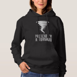 Tu so, als wäre ich ein Tornado - lustiges KostümH Hoodie