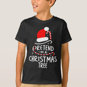 Tu so, als wäre ich ein Weihnachtsbaum Easy Fun Co T-Shirt