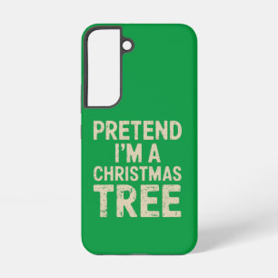 Tu so, als wäre ich ein Weihnachtsbaumkostüm Samsung Galaxy Hülle