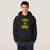 Tu so, als wäre ich ein Werwolf-Lazy Halloween-Kos Hoodie (Vorne ganz)