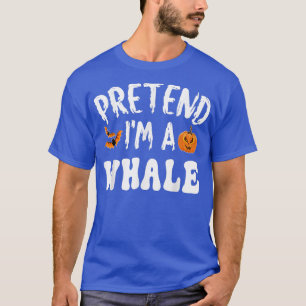 Tu so, als wäre ich ein Whale Halloween-Kostüm Män T-Shirt