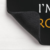 Tu so, als wäre ich ein Zimmer Spaß Halloween Kost Mousepad (Ecke)