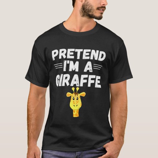 Tu so, als wäre ich eine Giraffe- KostümHallowee T-Shirt (Vorderseite)