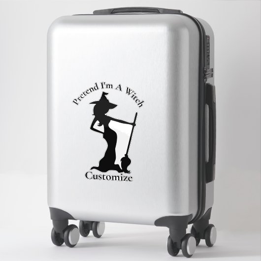 Tu so, als wäre ich eine Hexe Thunder_Cove Aufkleber (Koffer)