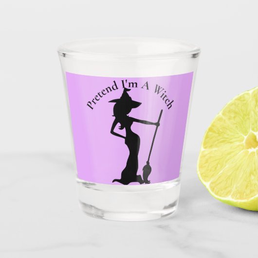 Tu so, als wäre ich eine Hexe Thunder_Cove Schnapsglas (Vorderseite)