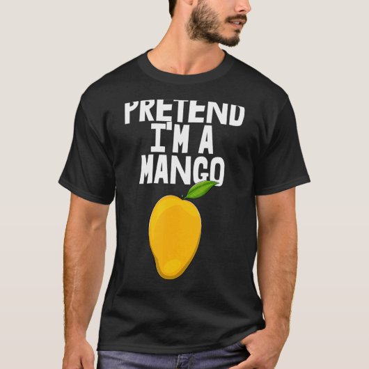 Tu so, als wäre ich eine Mango Dabbing Funny Mango T-Shirt (Vorderseite)