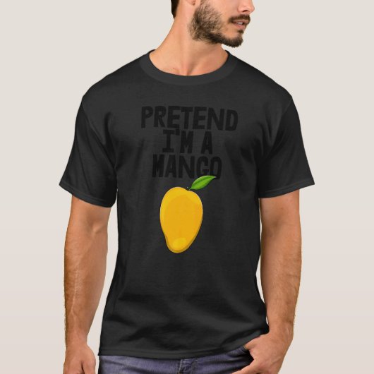Tu so, als wäre ich eine Mango Dabbing Funny Mango T-Shirt (Vorderseite)