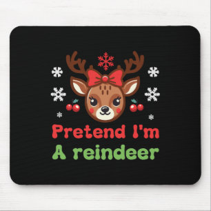 Tu so, als wäre ich eine Rentierfamilie Pajamas Re Mousepad