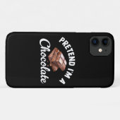 Tu so, als wäre ich eine Schokolade-Bar Case-Mate iPhone Hülle (Rückseite (Horizontal))