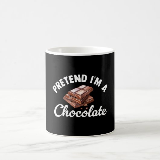 Tu so, als wäre ich eine Schokolade-Bar Kaffeetasse (Mittel)
