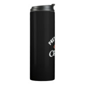 Tu so, als wäre ich eine Schokolade-Bar Thermosbecher (Nach links gedreht)