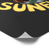 Tu so, als wäre ich eine Sonnenblume Niedlich und Poster (Ecke)