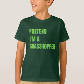 Tu so, als wäre ich Grasshopper Kid's TShirt (Vorderseite)