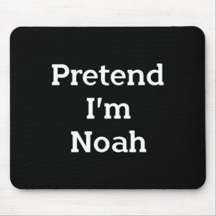 Tu so, als wäre ich Noah Costume Bible Funny Hallo Mousepad