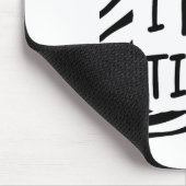 Tu so, als wäre ich Tiger Mousepad (Ecke)