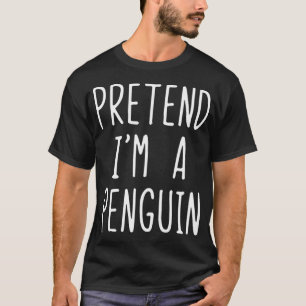 Tu so, als würde ich ein Pinguin-Kostüm Halloween T-Shirt