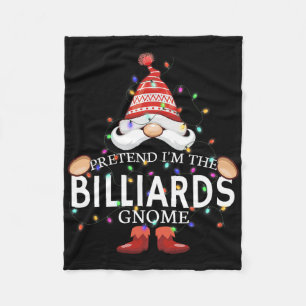 Tu so, als würden die Billiards Weihnachtsmatte be Fleecedecke
