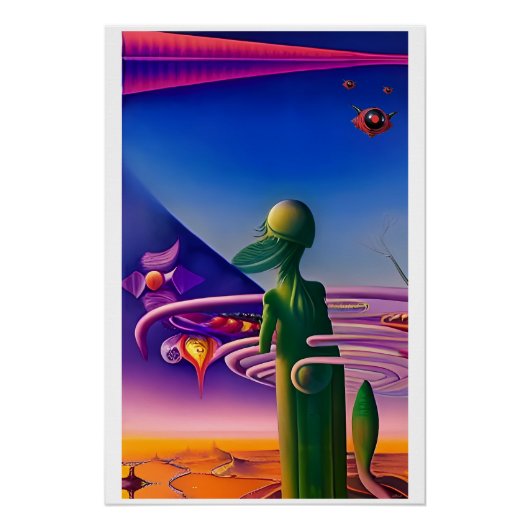 Tu sogni - Ken Gage Art Poster (Vorderseite)