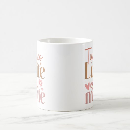 "Tu Unico Limite es Tu Mente" Boho Inspiration Kaffeetasse (Mittel)