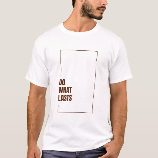 TU WAS BLEIBT T-Shirt (Vorderseite)