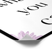 Tu, was du kannst, Kostenvoranschlag Poster (Ecke)