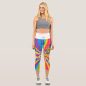 Tu, was du Liebe hast! Motivierend Capri Leggings (Vorderseite)