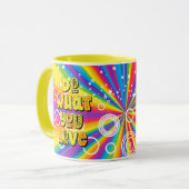Tu, was du Liebe hast! Motivierend Tasse (Vorderseite Links)