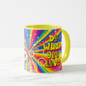 Tu, was du Liebe hast! Motivierend Tasse (VorderseiteRechts)