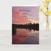 "Tu, was du Liebe, was du tust" Grußkarte Karte (Gelbe Blume)