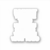 Tu, was du tun musst, bis du nicht tun kannst, was aufkleber (Vorderseite)