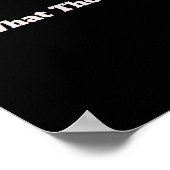 Tu, was du willst, Lustig Poster (Ecke)